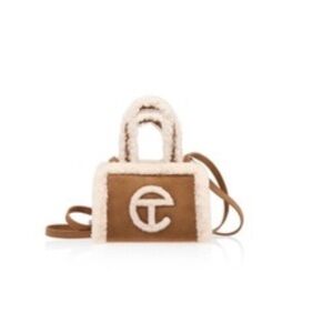 Ugg Telfar Tan Shearling Mini Bag